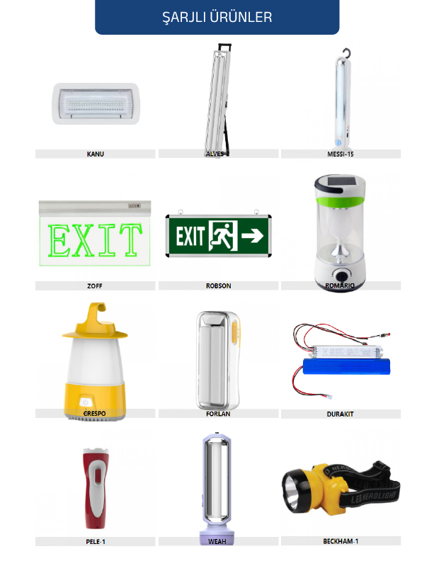 Rechargeable Products